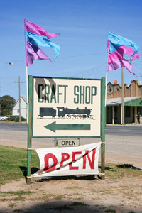 Murrayville Gift Shop sign