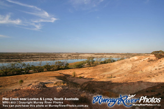 Pike Creek near Loxton & Lyrup, South Australia