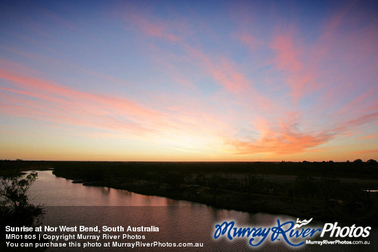 Sunrise at Nor West Bend, South Australia