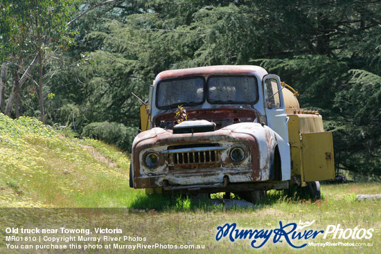 Old truck near Towong, Victoria