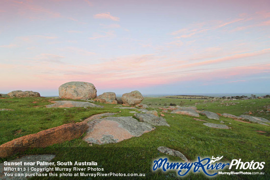 Sunset near Palmer, South Australia