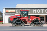 Harvestor at Pinnaroo, South Australia