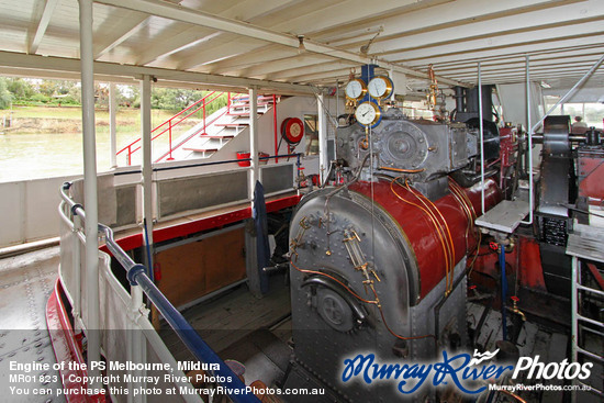 Engine of the PS Melbourne, Mildura