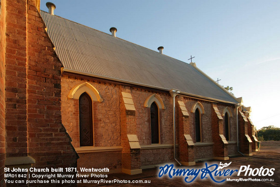 St Johns Church built 1871, Wentworth