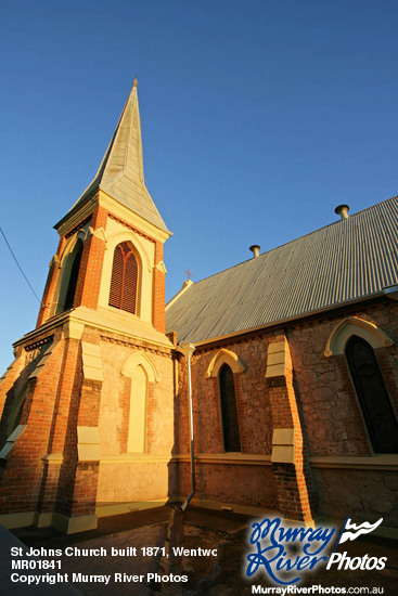 St Johns Church built 1871, Wentworth