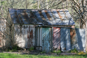 Old shed at Towong, Victoria