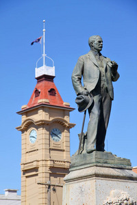 WB Chaffey Statue, Mildura