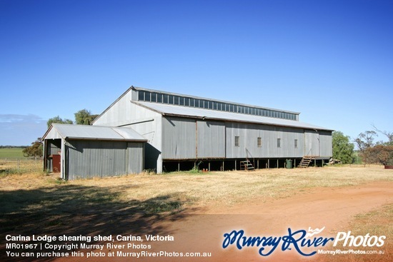 Carina Lodge shearing shed, Carina, Victoria