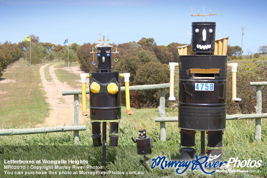 Letterboxes at Wongulla Heights