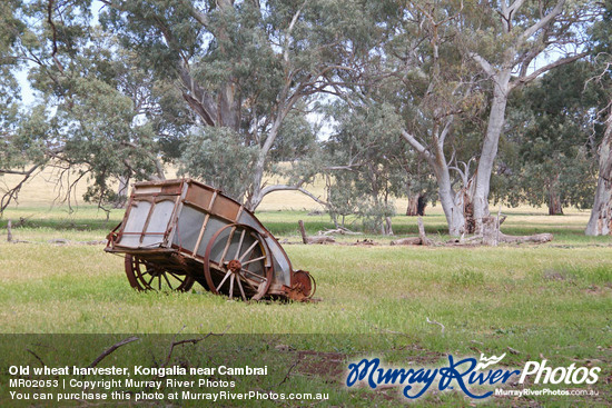 Old wheat harvester, Kongalia near Cambrai