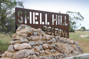 Shell Hill Reserve entrance