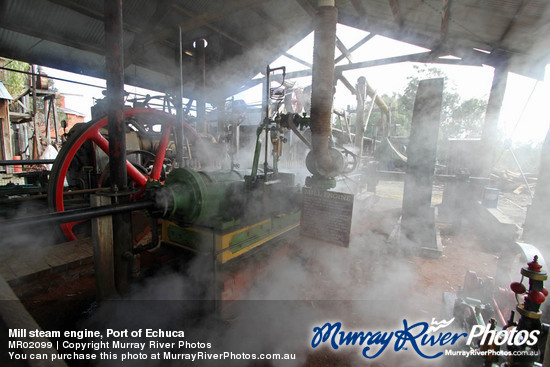 Mill steam engine, Port of Echuca