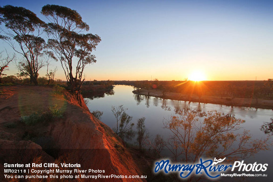 Sunrise at Red Cliffs, Victoria