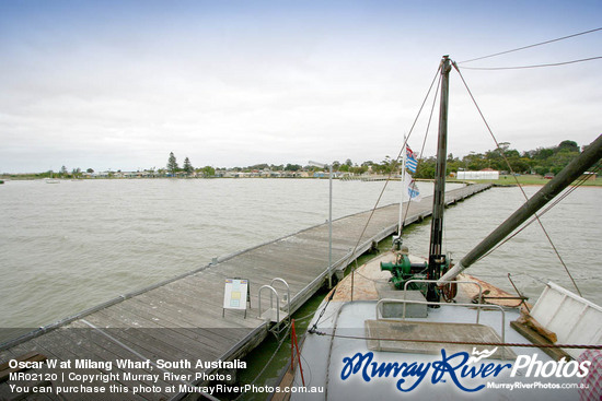 Oscar W at Milang Wharf, South Australia