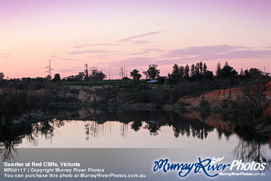 Sunrise at Red Cliffs, Victoria