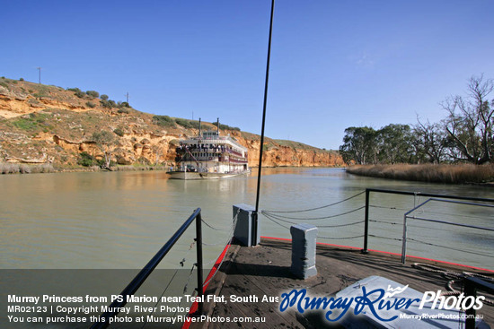 Murray Princess from PS Marion near Teal Flat, South Australia