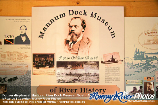 Former displays at Mannum River Dock Museum, South Australia