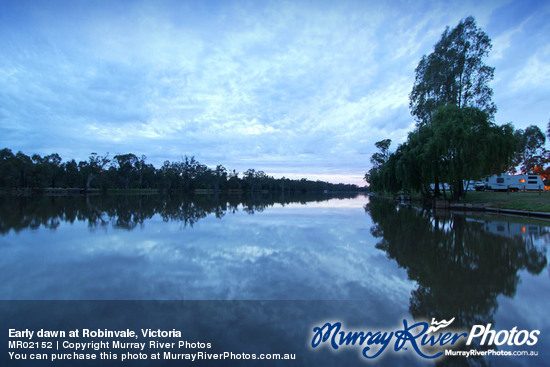 Early dawn at Robinvale, Victoria