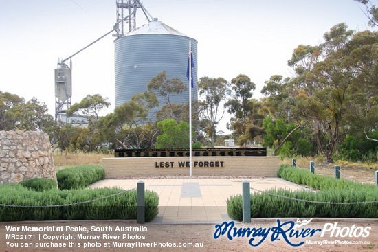 War Memorial at Peake, South Australia