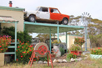 Old cars at Jabuk store, South Australia