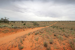 Dirt track in the Murray Sunset National Park, Victoria