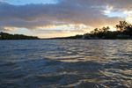 Murray River sunset at Mannum