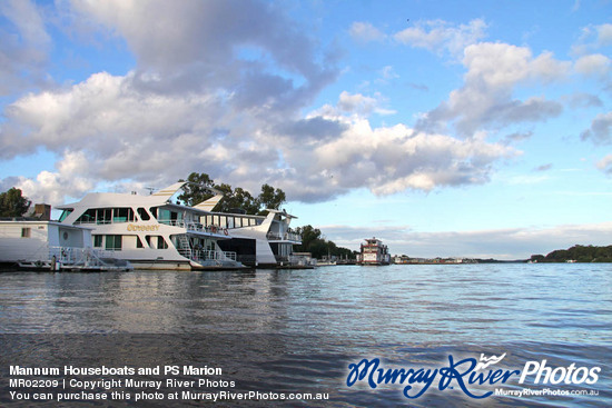 Mannum Houseboats and PS Marion