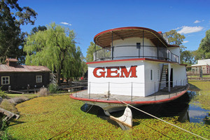 PS Gem at Swan Hill Pioneer Museum, Victoria