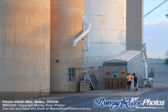 Ouyen wheat silos, Mallee, Victoria