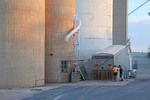 Ouyen wheat silos, Mallee, Victoria