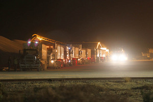 Pinnaroo wheat harvest, Mallee