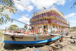 Murray Princess in dry dock, Renmark