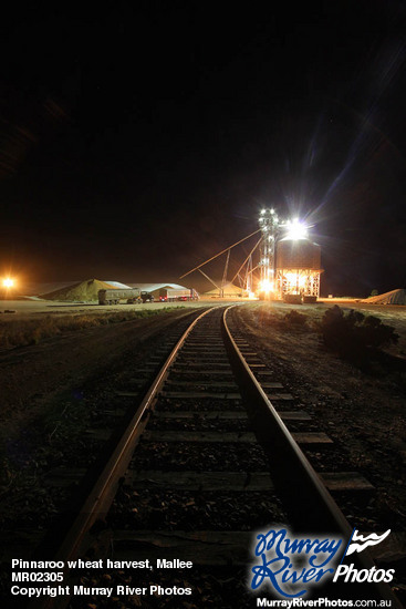 Pinnaroo wheat harvest, Mallee