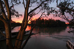 Sunset at Wilkadene, South Australia