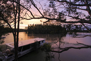 Sunset at Wilkadene, South Australia