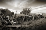 Old farm at Sanderton, South Australia