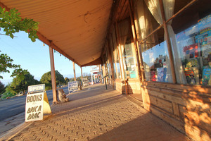 Carmine's Antiques shopfront, Morgan
