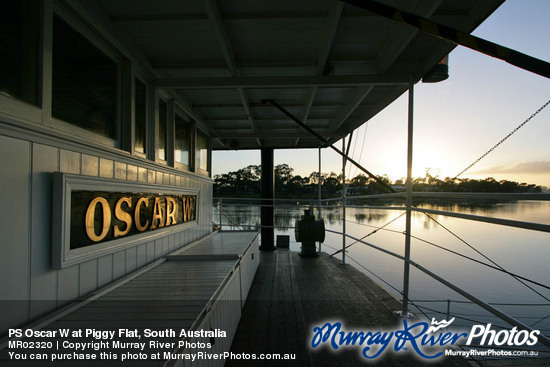 PS Oscar W at Piggy Flat, South Australia