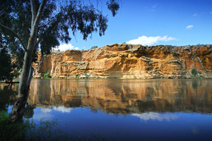 Cliffs of Walker Flat, Murray River, South Australia