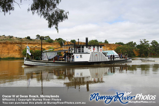 Oscar W at Swan Reach, Murraylands