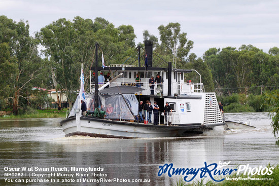 Oscar W at Swan Reach, Murraylands