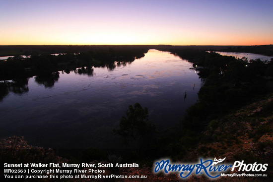 Sunset at Walker Flat, Murray River, South Australia