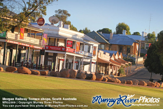 Morgan Railway Terrace shops, South Australia