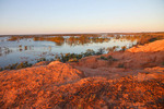 Sunset near Lyrup, Riverland, South Australia