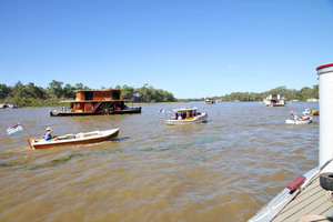 Historic floatilla at Renmark