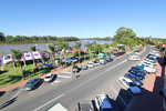 View from Renmark Hotel of Industry Celebrations