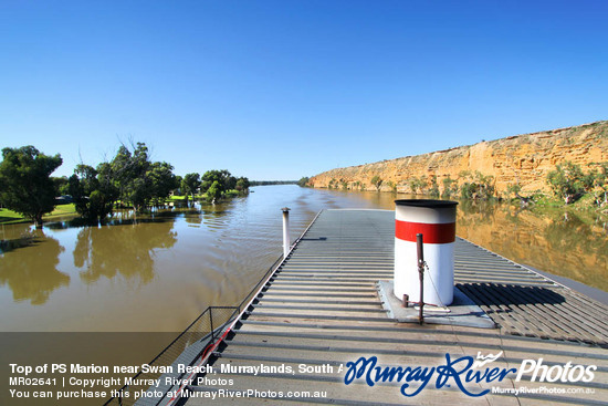 Top of PS Marion near Swan Reach, Murraylands, South Australia