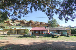 Shacks at Caloote, Murraylands, South Australia