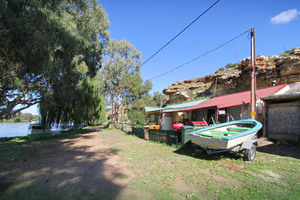 Shacks at Caloote, Murraylands, South Australia