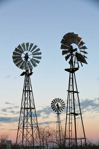 Windmills at Wellington, South Australia